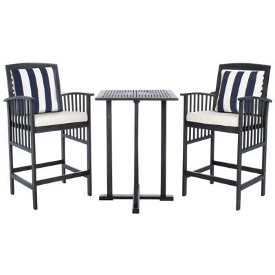 Hardie 3 Pc Outdoor Bar Height Bistro Set