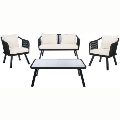 Madrone 4 PC Rope Outdoor Living Set