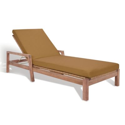 Deerben Wicker Outdoor Sun Lounger