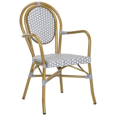 Laidley French Outdoor Bistro Arm Chair