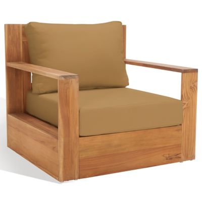 Juaneta Brazilian Teak Outdoor Lounge Chair