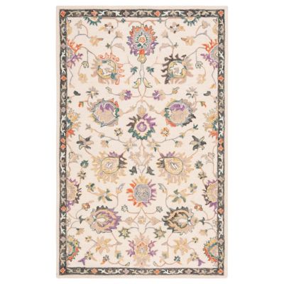 Mauve Crossing Area Rug
