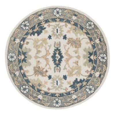 Muted Ground Area Rug