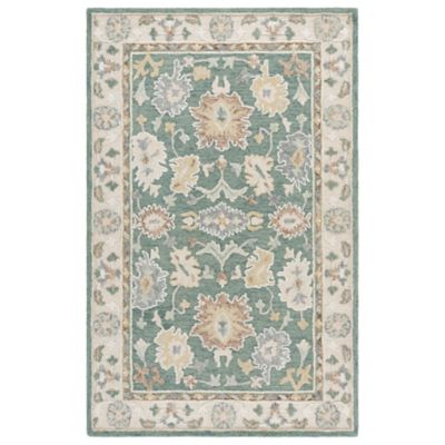Muted Ground Area Rug
