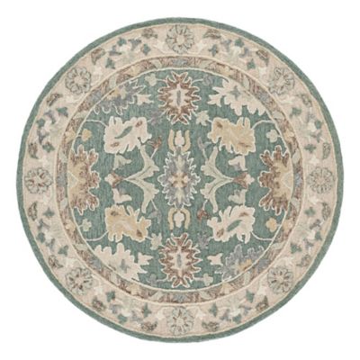 Muted Ground Area Rug