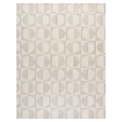 Raw Linen Area Rug