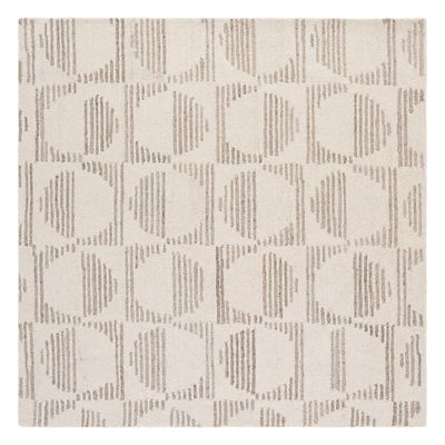 Raw Linen Area Rug