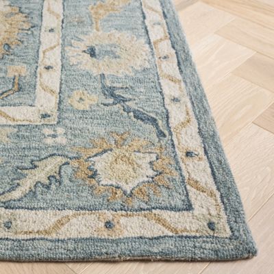 Shown in Blue with Ivory color, Detail view