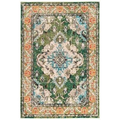 Montego Distressed Medallion Area Rug