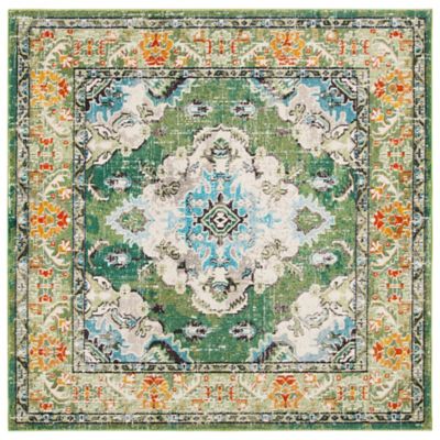 Montego Distressed Medallion Area Rug