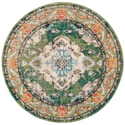 Montego Distressed Medallion Area Rug