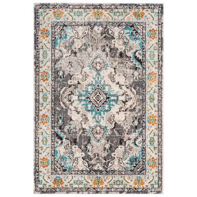 Montego Distressed Medallion Area Rug