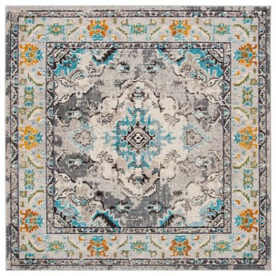 Montego Distressed Medallion Area Rug