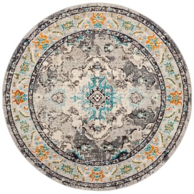 Montego Distressed Medallion Area Rug
