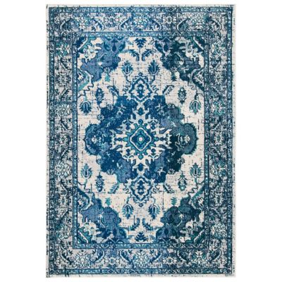 Montego Distressed Medallion Area Rug