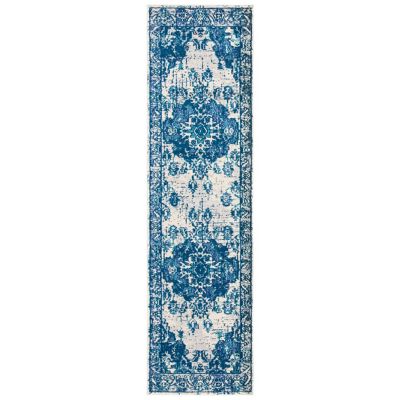 Montego Distressed Medallion Area Rug