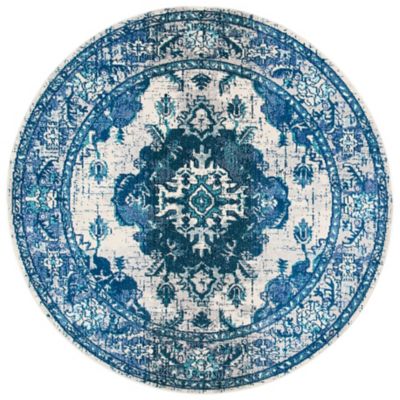 Montego Distressed Medallion Area Rug