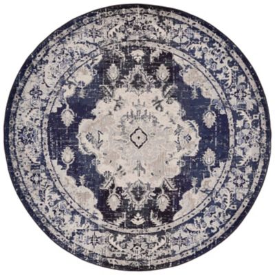 Montego Distressed Medallion Area Rug