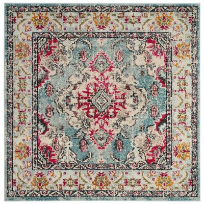 Montego Distressed Medallion Area Rug