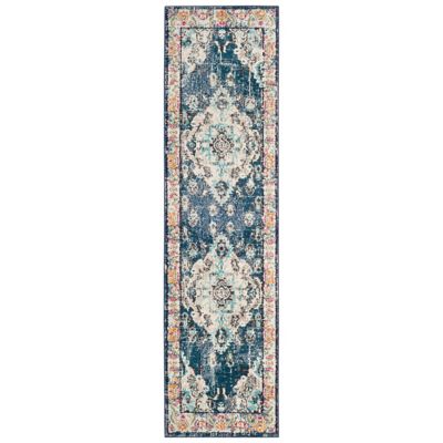 Montego Distressed Medallion Area Rug