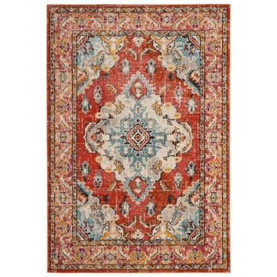 Montego Distressed Medallion Area Rug