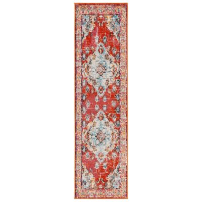 Montego Distressed Medallion Area Rug