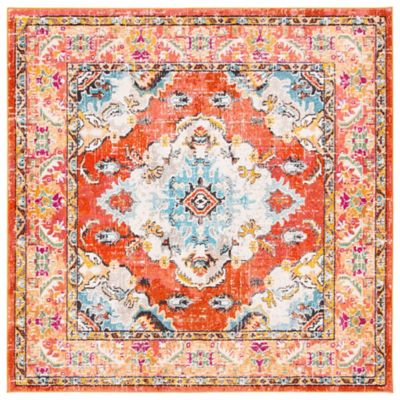Montego Distressed Medallion Area Rug