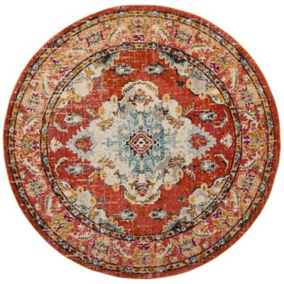 Montego Distressed Medallion Area Rug