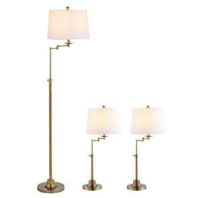 Corey Floor and Table Lamp, Set of 3