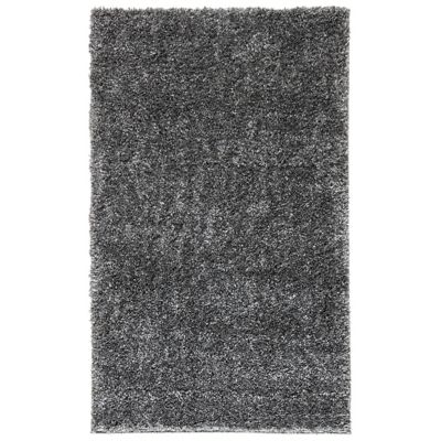 Autumn Loft Solid Shag Dark Area Rug