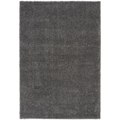 Autumn Loft Solid Shag Dark Area Rug