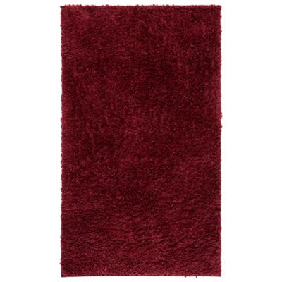 Autumn Loft Solid Shag Dark Area Rug