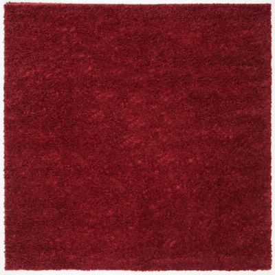 Autumn Loft Solid Shag Dark Area Rug