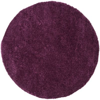 Autumn Loft Solid Shag Dark Area Rug
