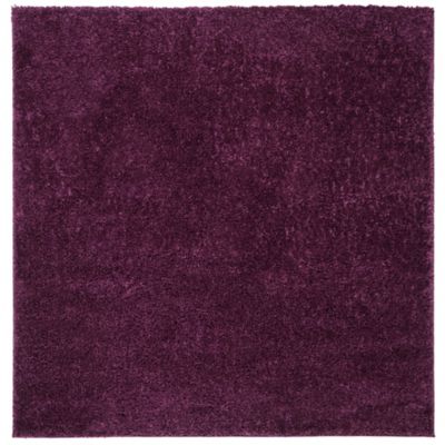 Autumn Loft Solid Shag Dark Area Rug