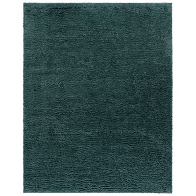 Autumn Loft Solid Shag Dark Area Rug