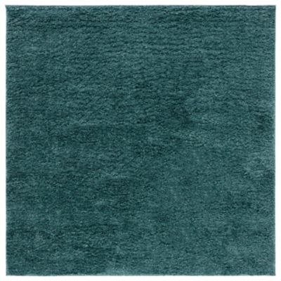 Autumn Loft Solid Shag Dark Area Rug