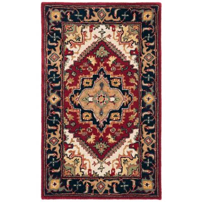 Heritage Row Heriz Medallion Area Rug