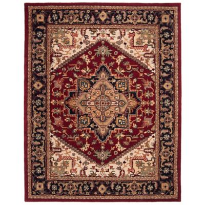 Heritage Row Heriz Medallion Area Rug
