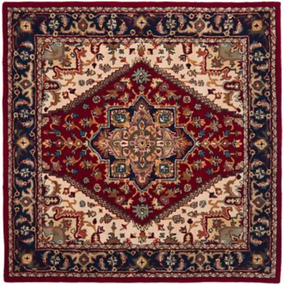 Heritage Row Heriz Medallion Area Rug