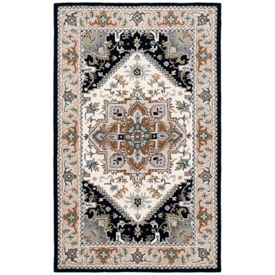 Heritage Row Heriz Medallion Area Rug
