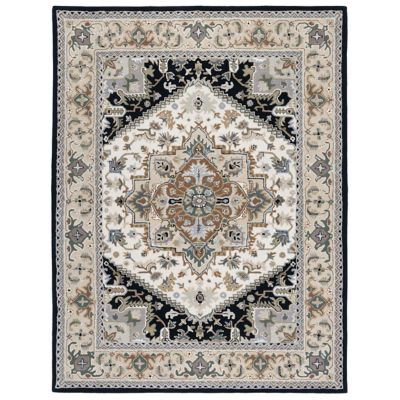 Heritage Row Heriz Medallion Area Rug