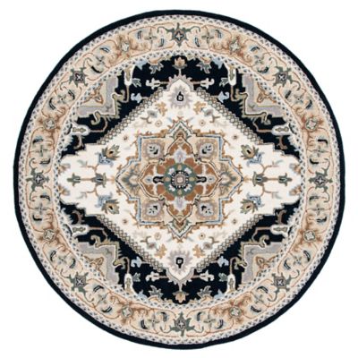 Heritage Row Heriz Medallion Area Rug