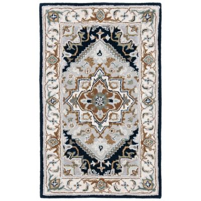 Heritage Row Heriz Medallion Area Rug