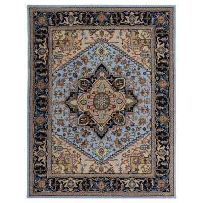 Heritage Row Heriz Medallion Area Rug