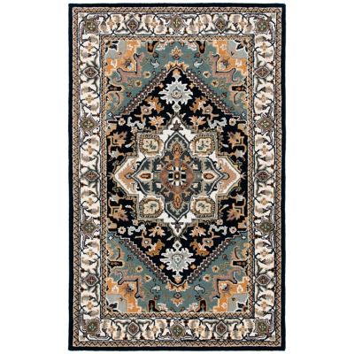 Heritage Row Heriz Medallion Area Rug