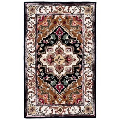 Heritage Row Heriz Medallion Area Rug