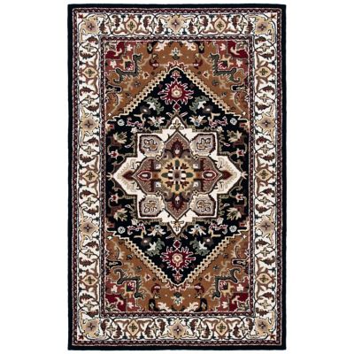 Heritage Row Heriz Medallion Area Rug