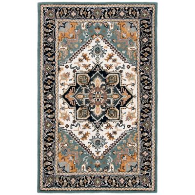 Heritage Row Heriz Medallion Area Rug
