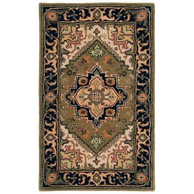 Heritage Row Heriz Medallion Area Rug